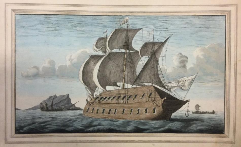 Great Siege of Gibraltar prints by Lieutenant George Frederick Koehler