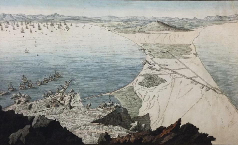 Great Siege of Gibraltar prints by Lieutenant George Frederick Koehler