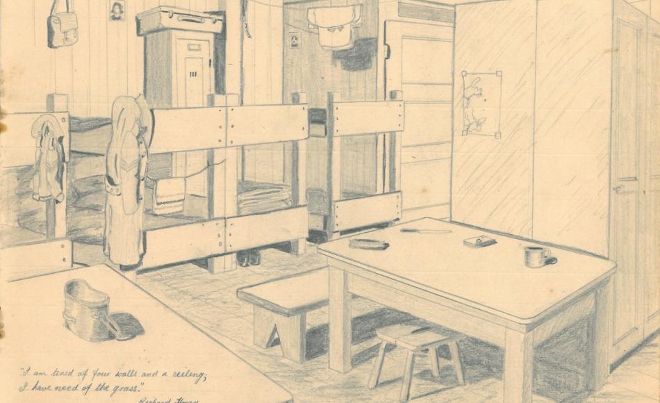 Sketches by Gnr George FW Cox