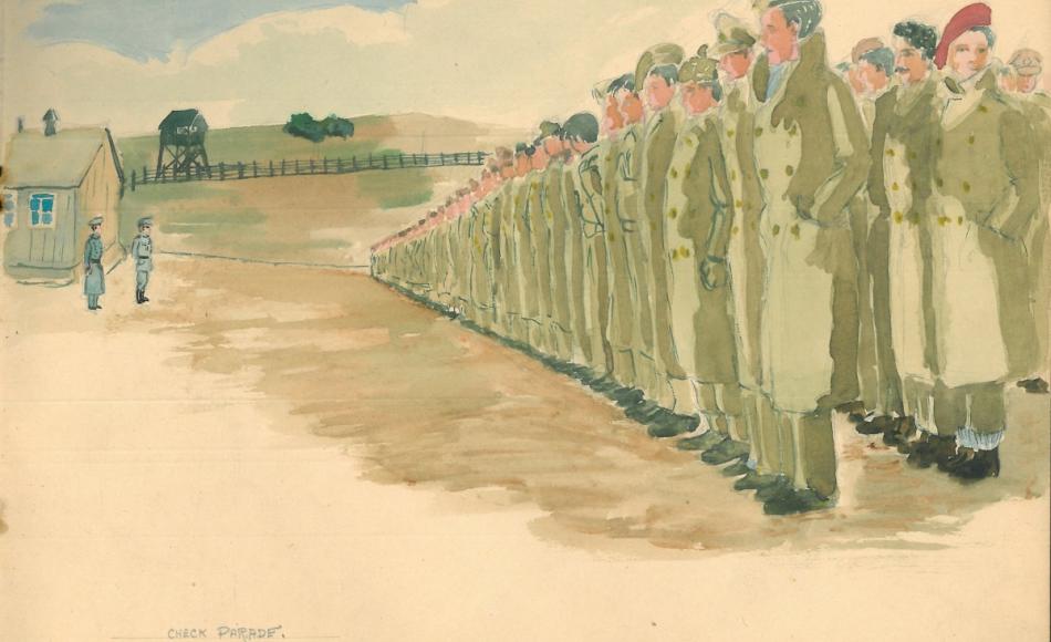 Sketches by Gnr George FW Cox