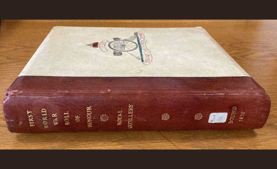 RA Commemorative War Books for both the Great War and the 1939 – 1945 War