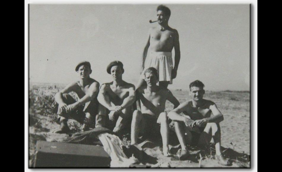 Captain McLinden during Arakan Campaign